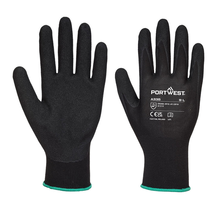 Dermi-Grip NPR15 Nitrile Sandy - Negru