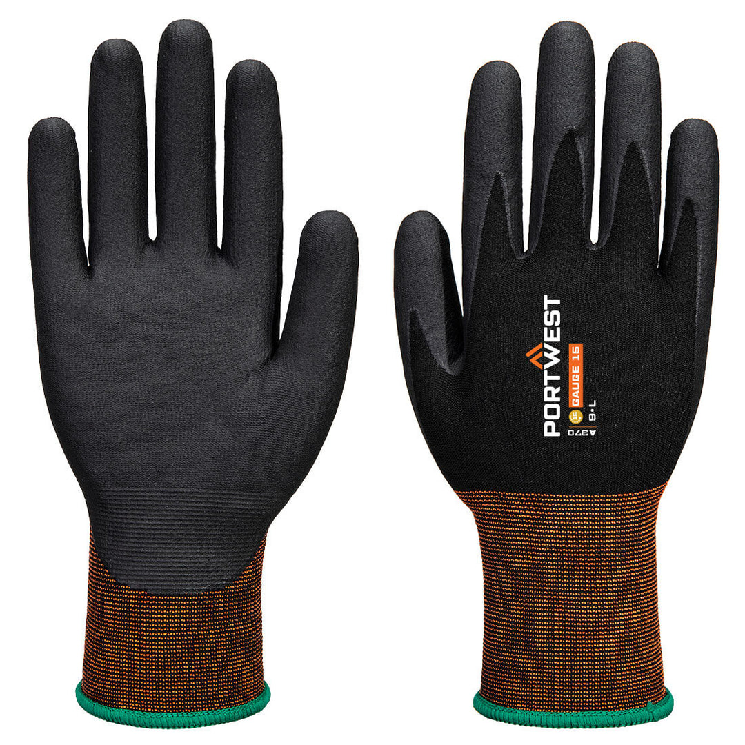 Mănușă GP Grip 15 Nitril Micro Foam - Negru