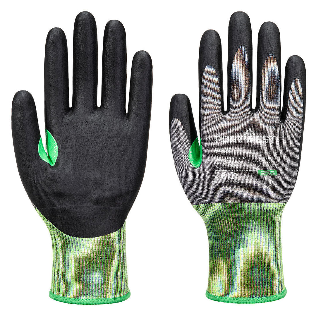 Mănușă CT300 MR18 Micro Spumă de Nitril Anti-taiere - Gri/Negru