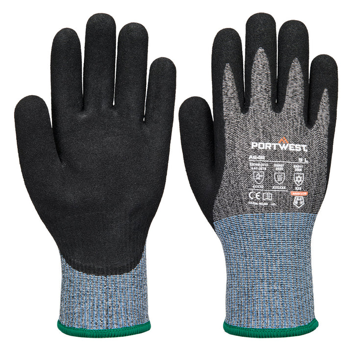 Vis-Tex Cut D13 Nitrile Glove - Negru