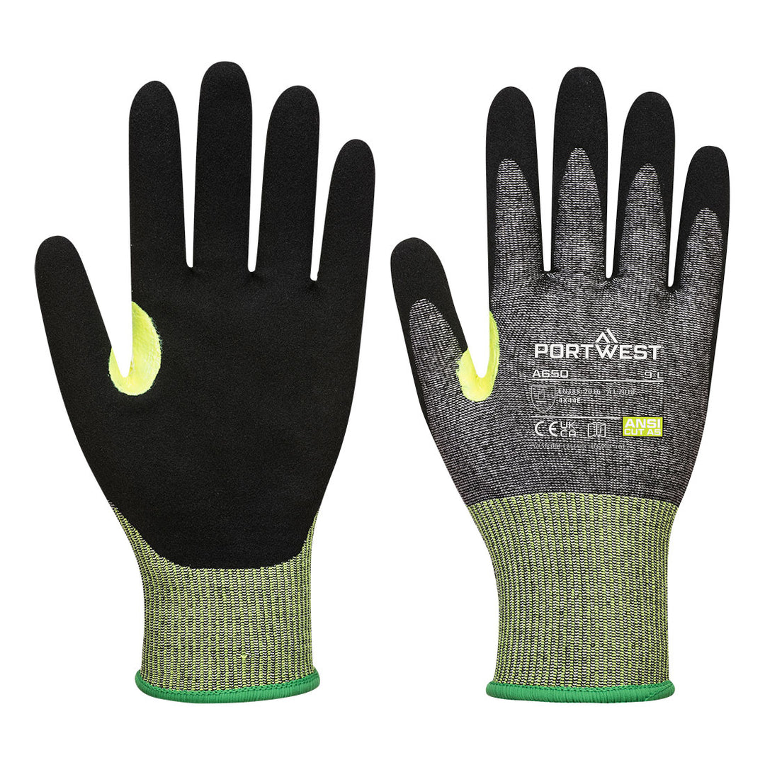 CS Cut E15 Nitril - Gri/Negru