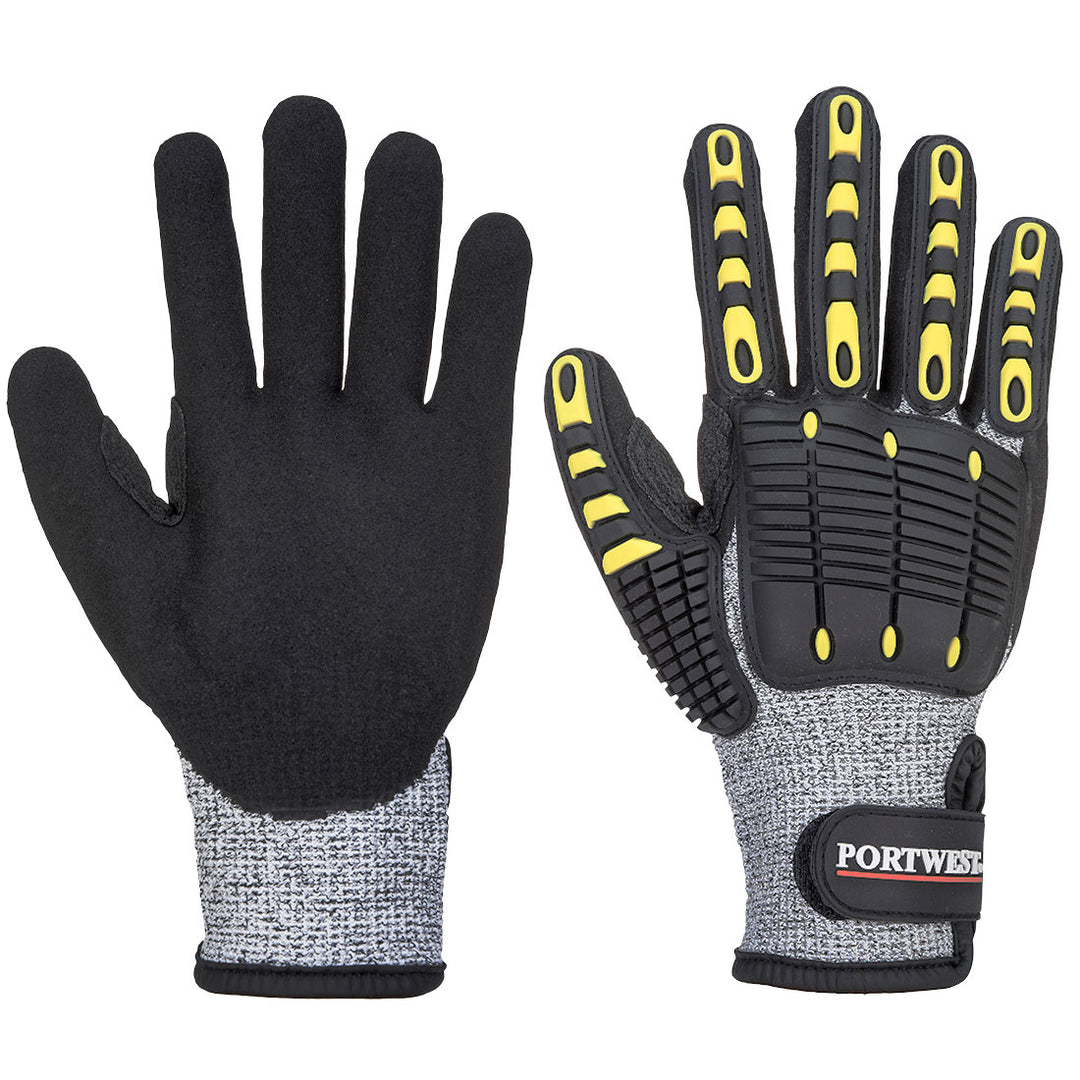 Manusa Anti Impact Cut Resistant 5 - Gri/Negru