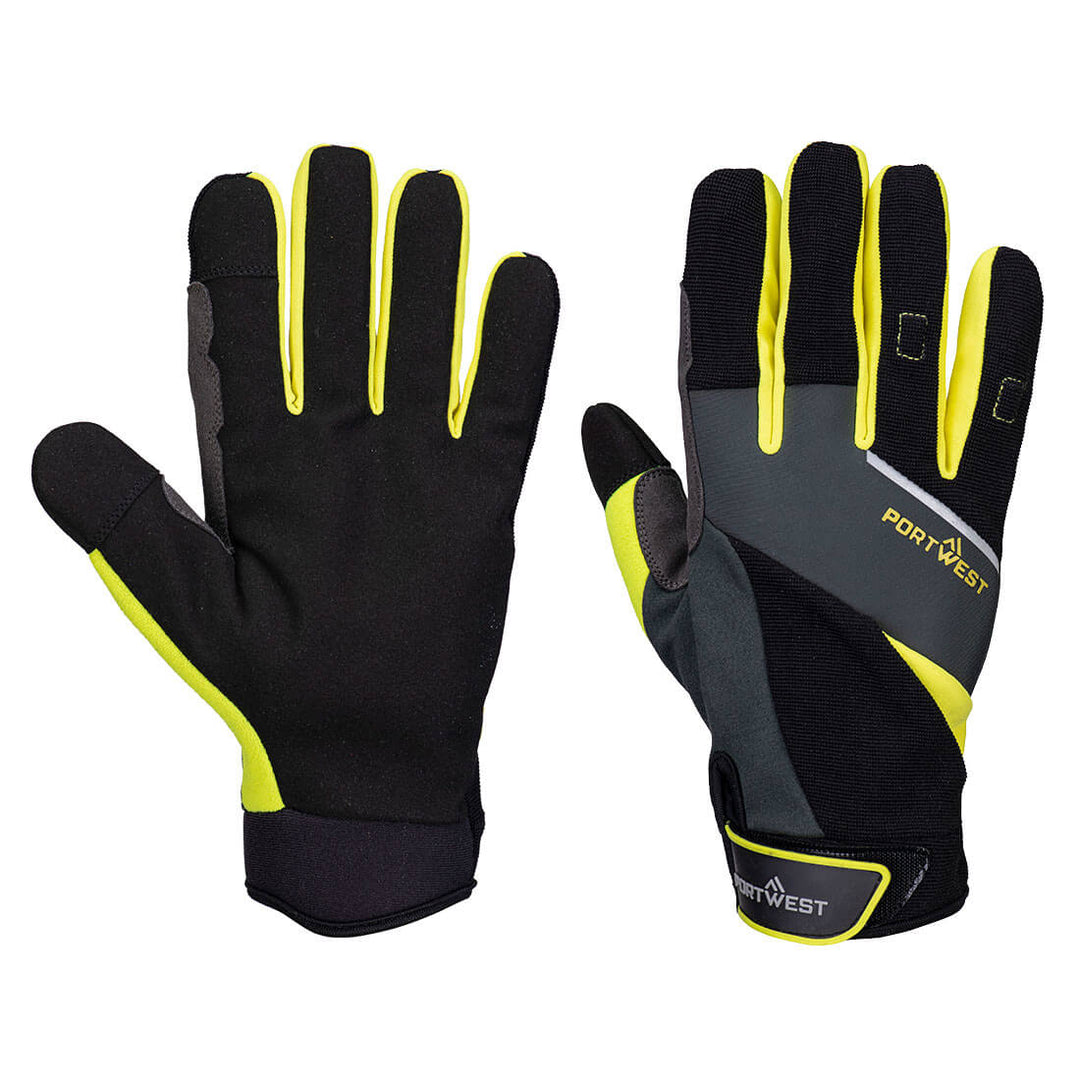 DX4 LR Manusi Anti-taiere - Negru/Galben