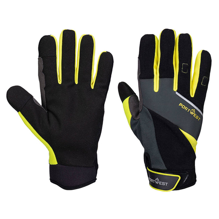 DX4 LR Manusi Anti-taiere - Negru/Galben