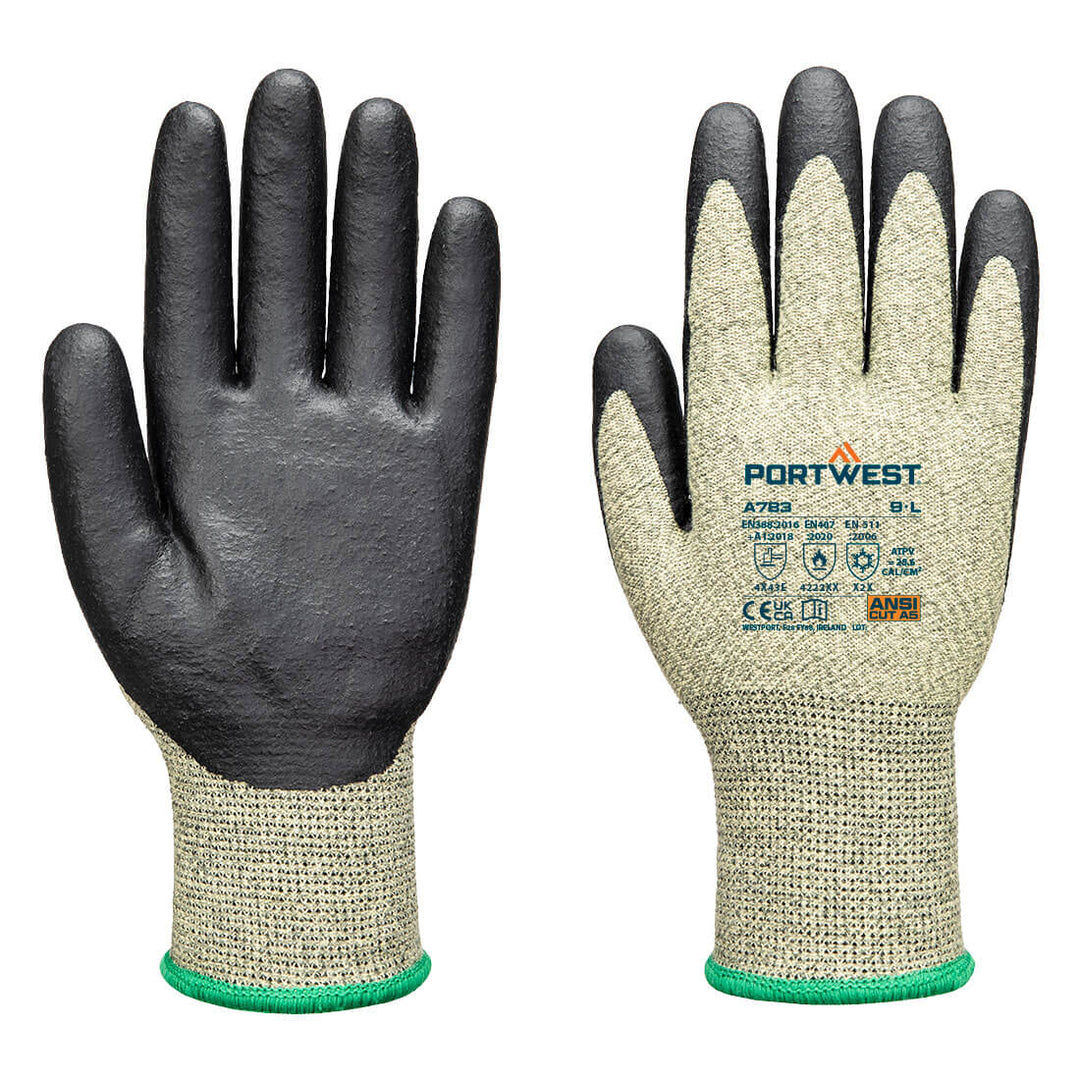 Mănușă Arc Grip 13E Level 3 - Verde/negru