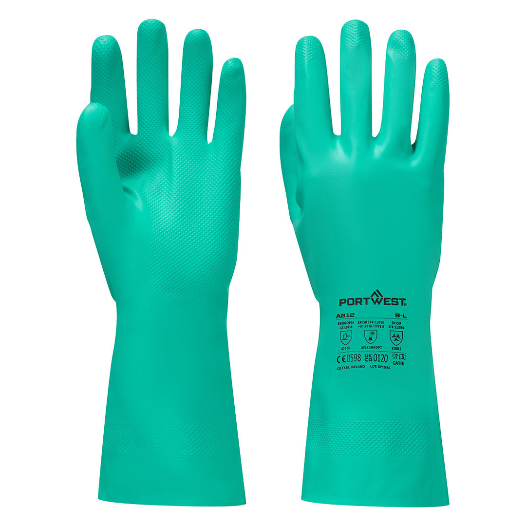 Manusi Chimice Nitrosafe Plus - Verde