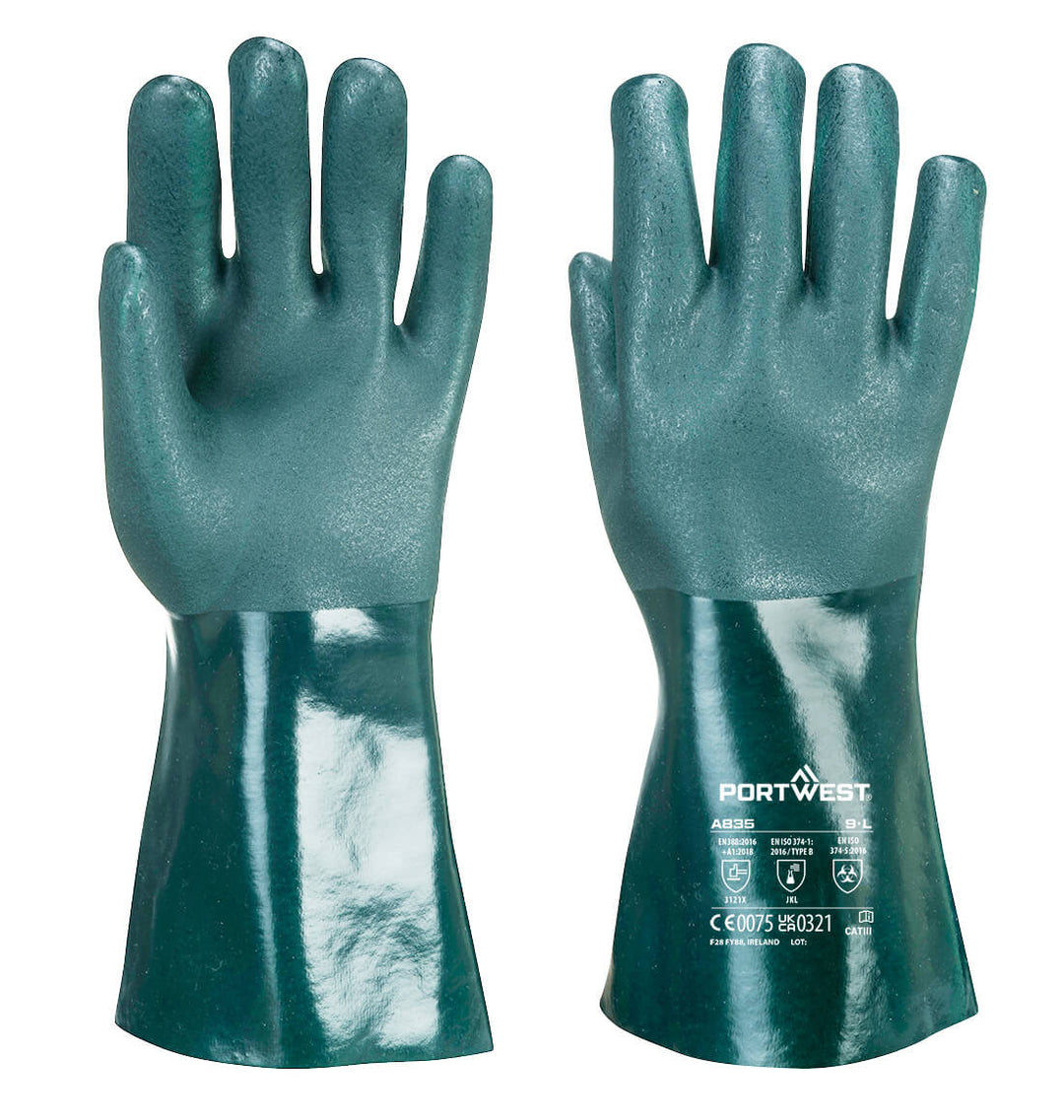 Manusa Double Dipped PVC 35cm - Verde