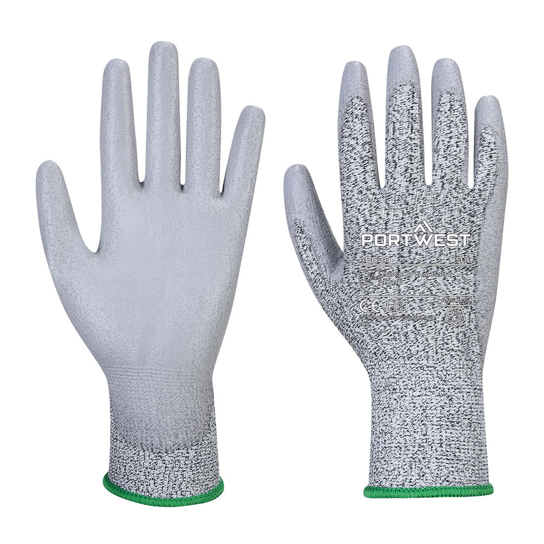 Cut B13 PU Glove  (PK12) - Gri