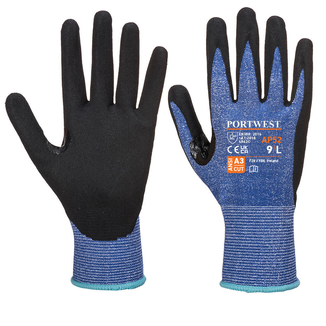 Manusi Dexti Cut Ultra - Albastru/negru