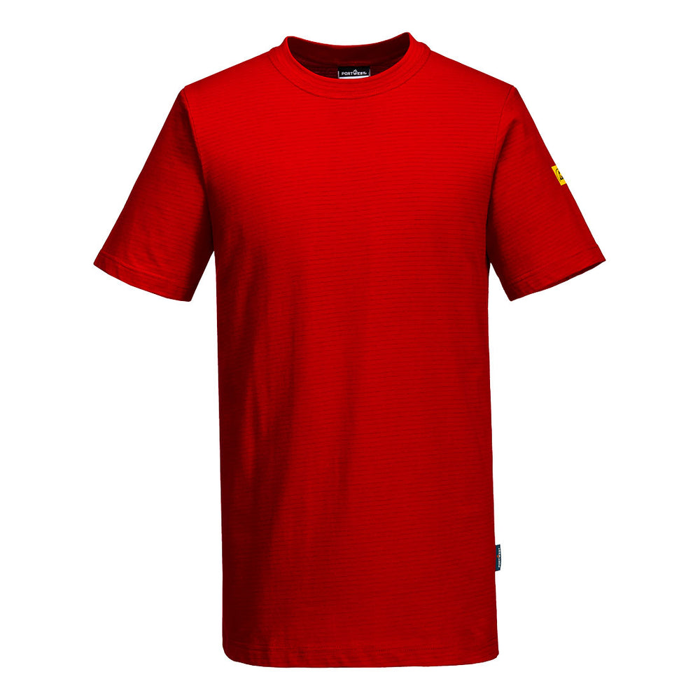 Tricou ESD Antistatic - Deep Red