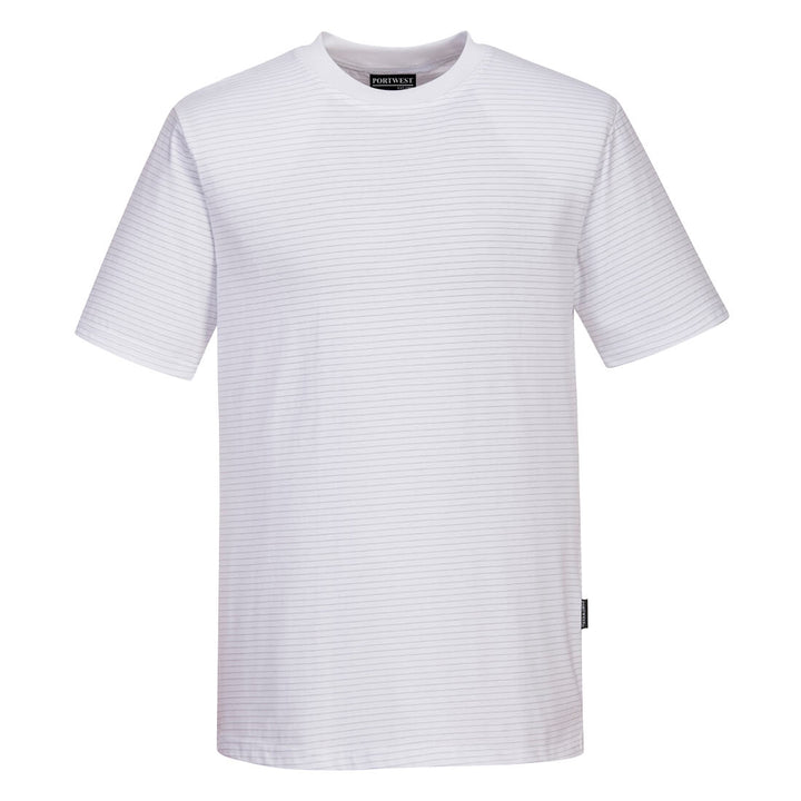 Tricou ESD Antistatic - Alb