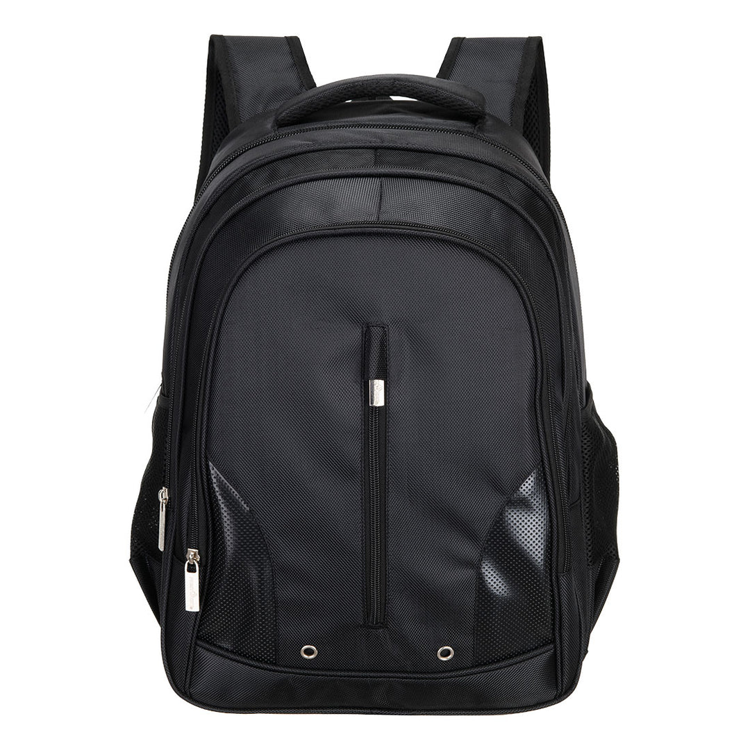 Rucsac cu Trei Buzunare - Negru