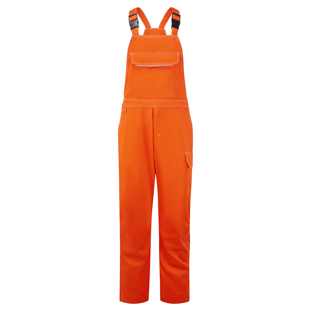 Pantaloni cu pieptar gama - Portocaliu