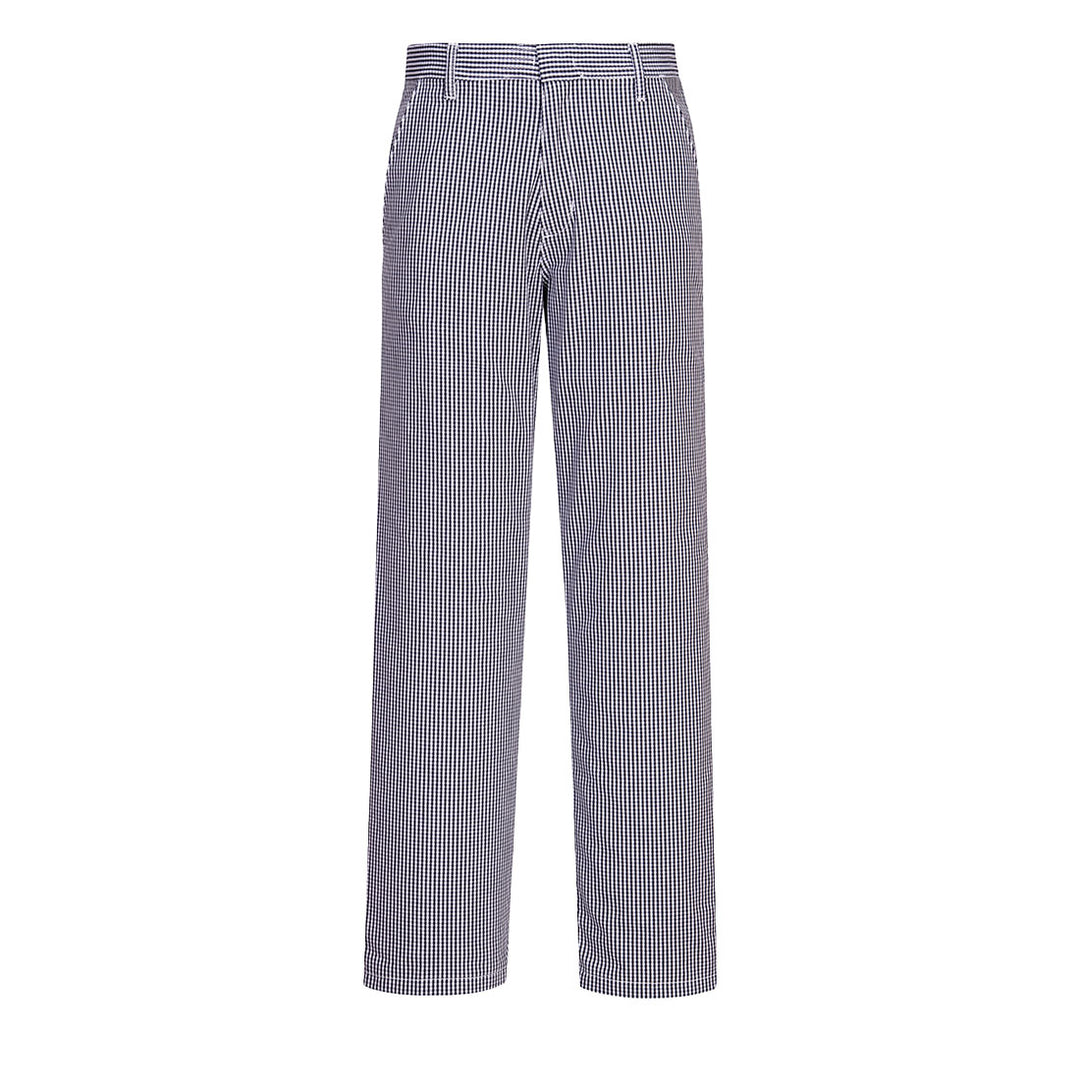 Pantaloni Barnet pentru bucătari - Bleu Check