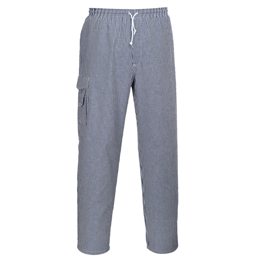 Pantaloni Barnet pentru bucătari - Bleu Check