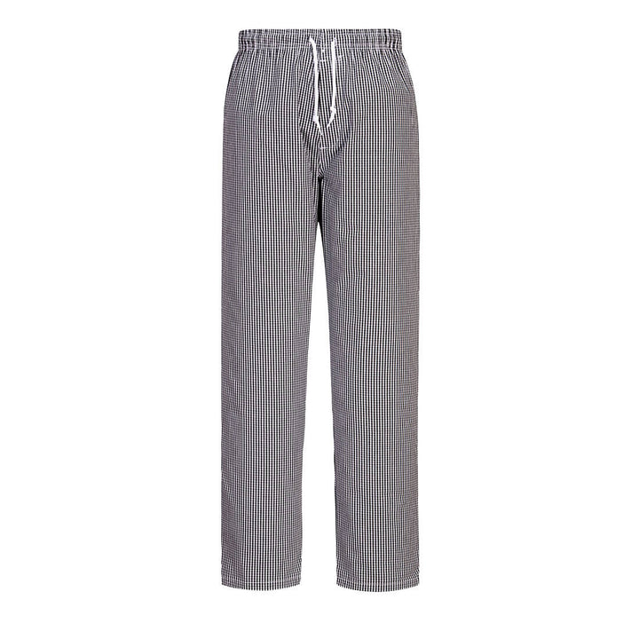 Pantaloni Barnet pentru bucătari - Negru Sah