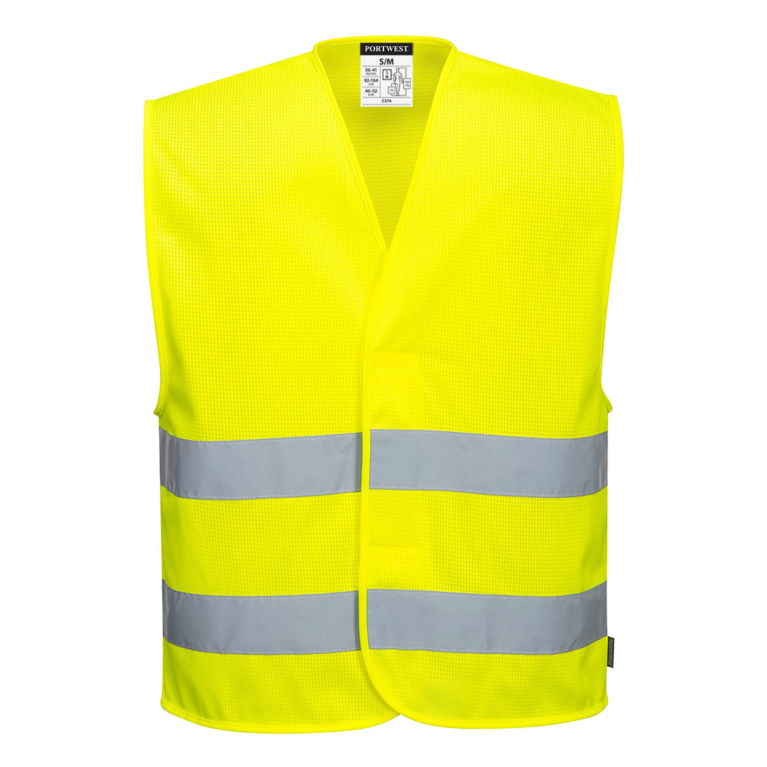 Vesta Hi-Vis Two Band. - Galben