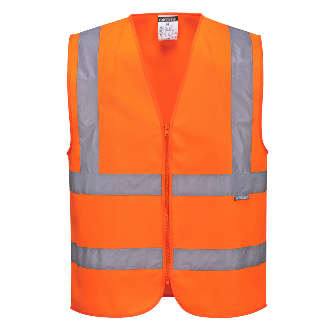 Bandă Hi-Vis și vestă cu bretele - Portocaliu