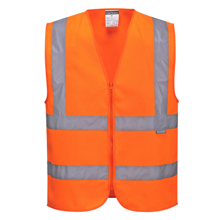 Bandă Hi-Vis și vestă cu bretele - Portocaliu