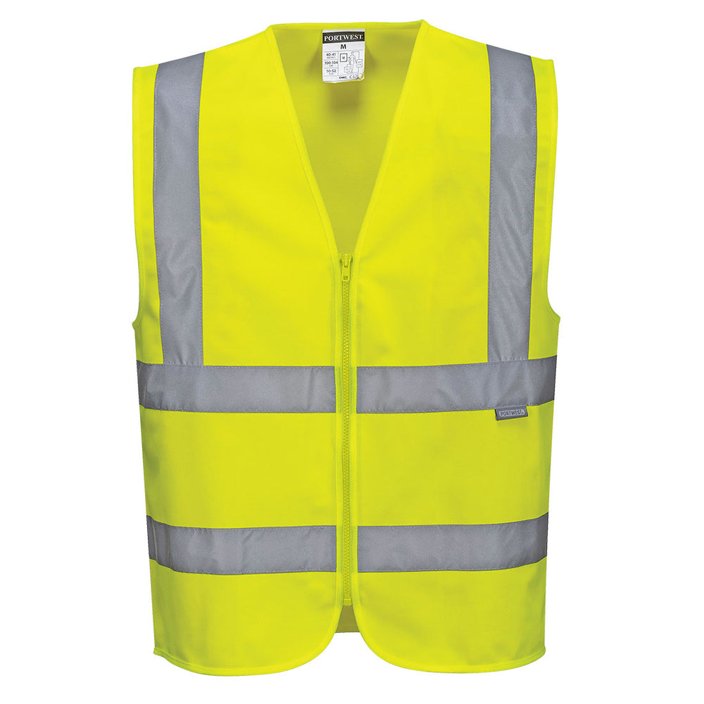 Bandă Hi-Vis și vestă cu bretele - Galben