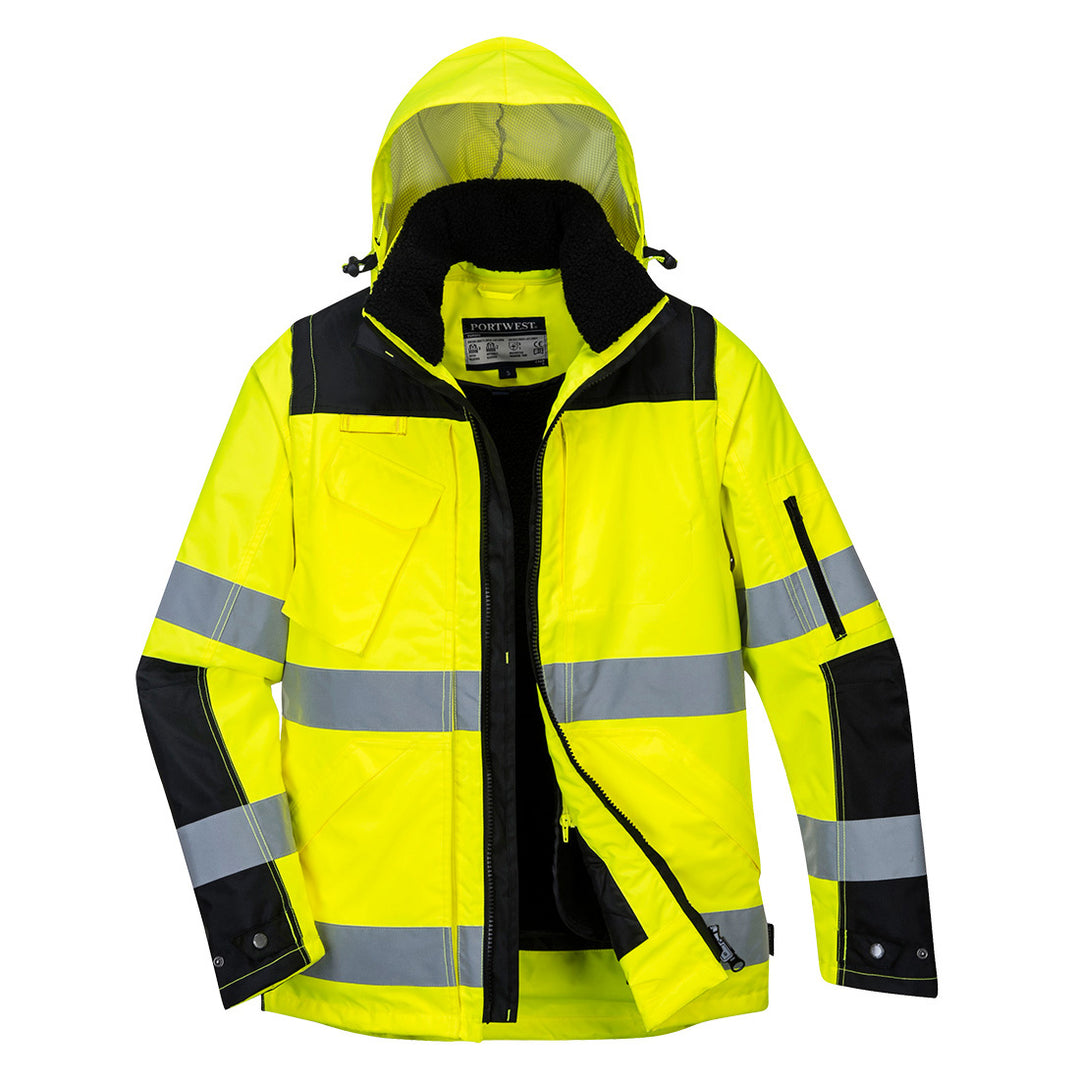 Jacheta HI VIS Premium 3-in-1 - Galben/Negru