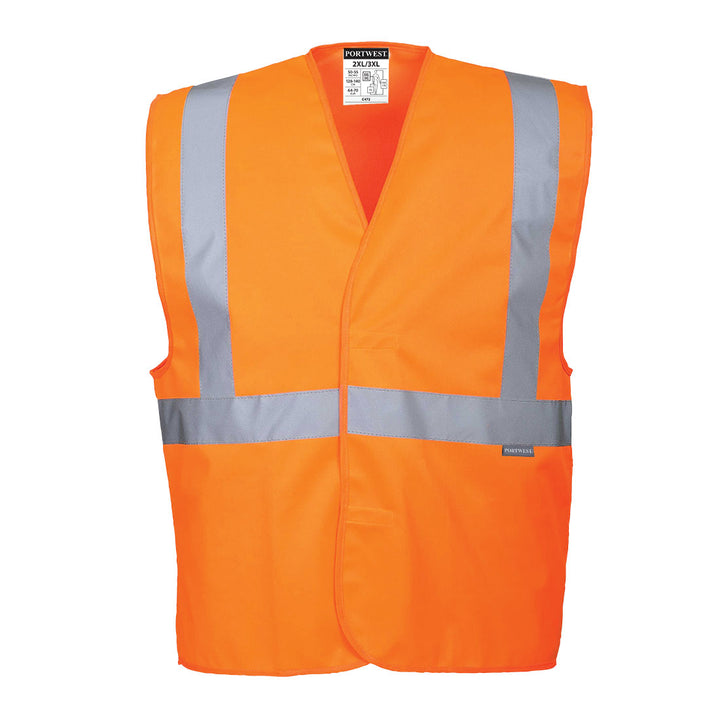Vestă cu bretele si banda Hi-Vis - Portocaliu