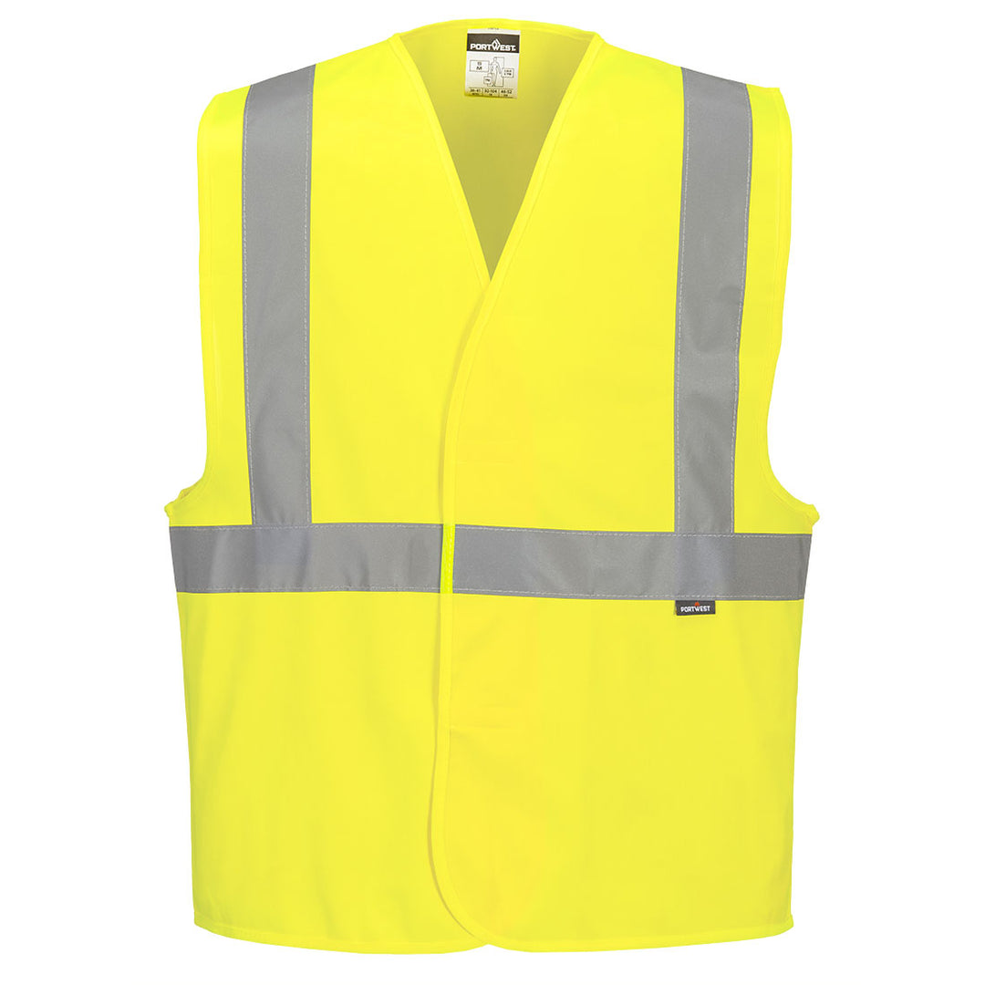Vestă cu bretele si banda Hi-Vis - Galben