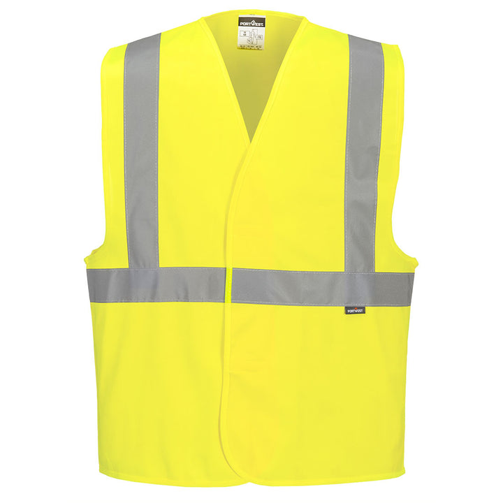 Vestă cu bretele si banda Hi-Vis - Galben