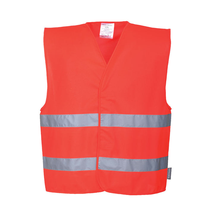 Vesta Hi-Vis Two Band. - Rosu