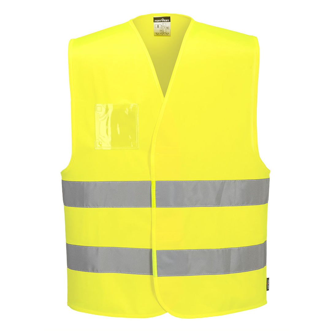 Vesta Hi Vis - Port acte dual - Galben