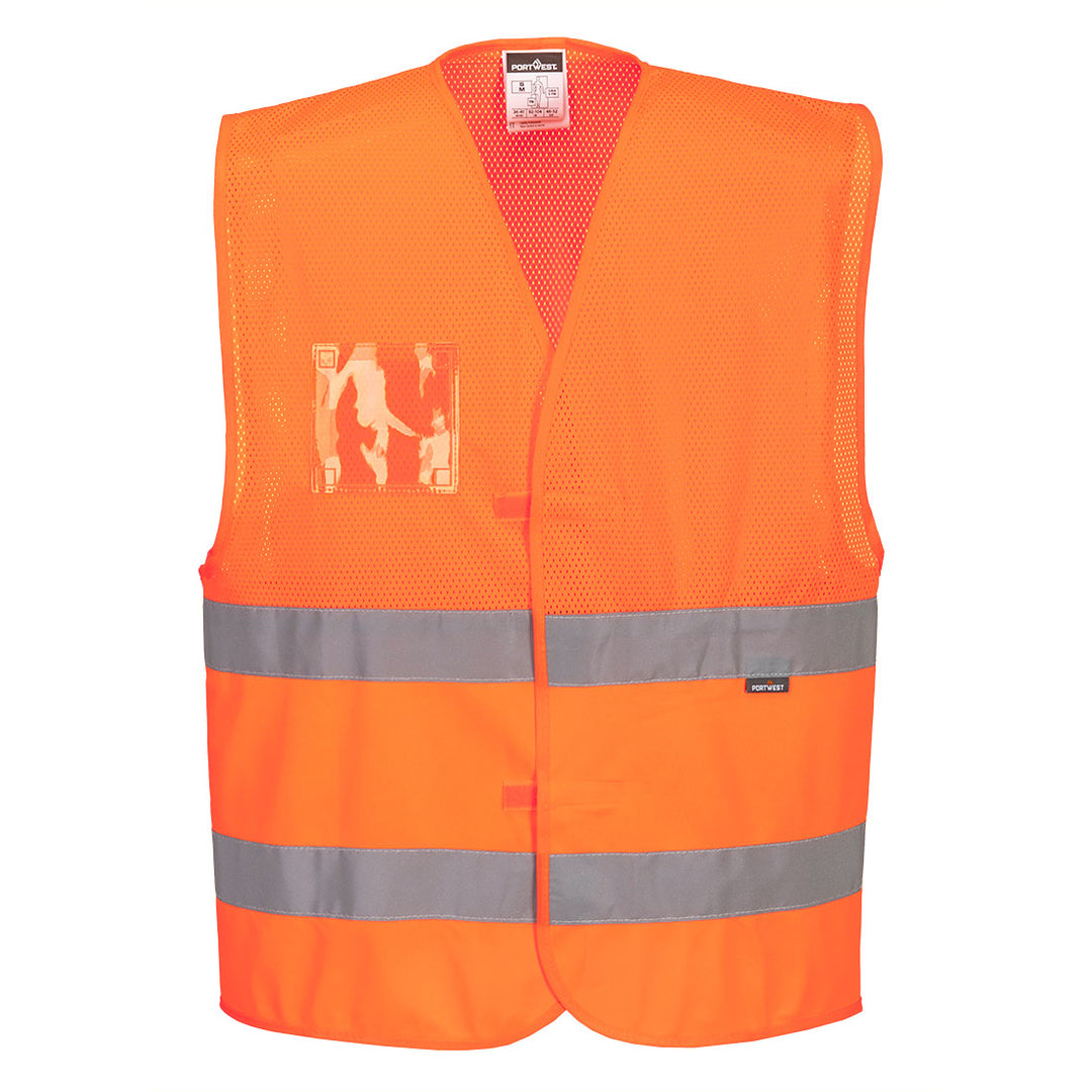 Vesta  Half Mesh Hi-Vis - Portocaliu