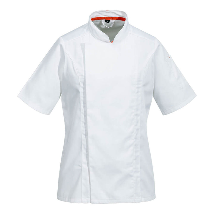 Jacheta Chef MeshAir Pro  S/S - Alb