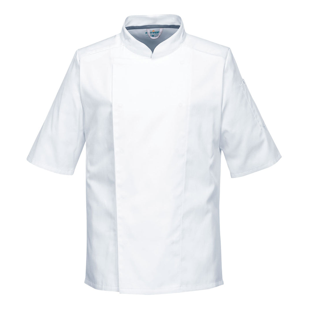 Jacheta Mesh Air Pro S/S - Alb
