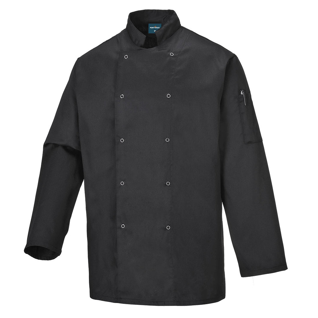Jacheta Suffolk Chefs L/S - Negru