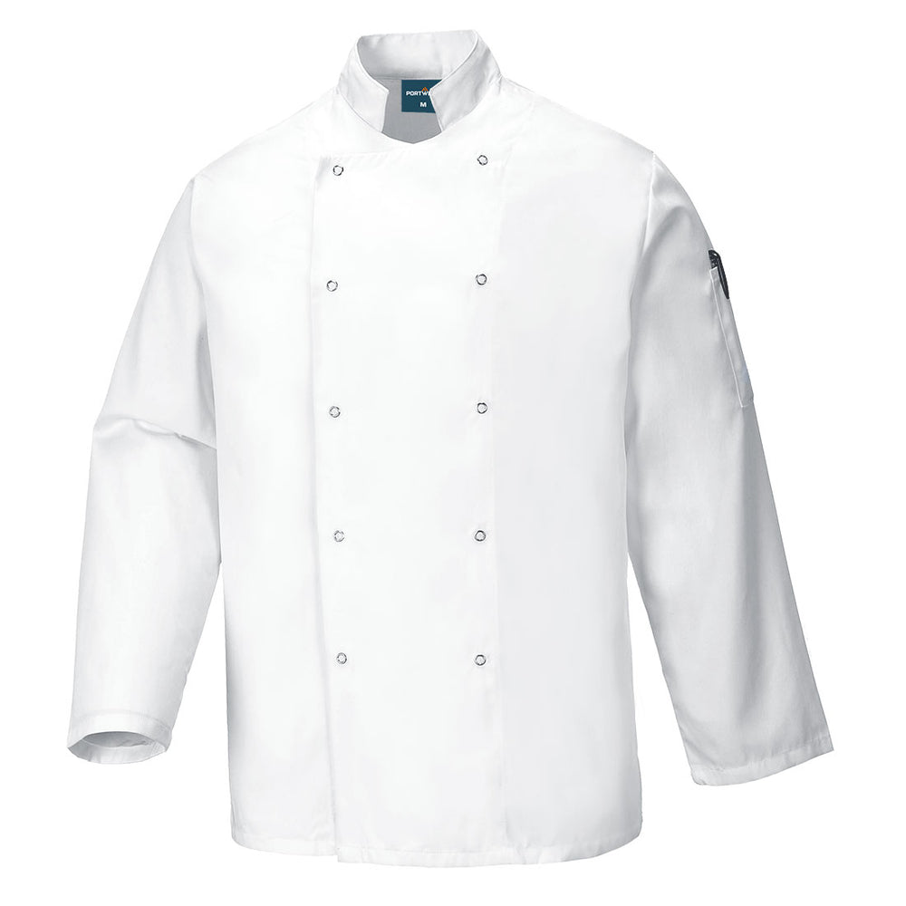 Jacheta Suffolk Chefs L/S - Alb