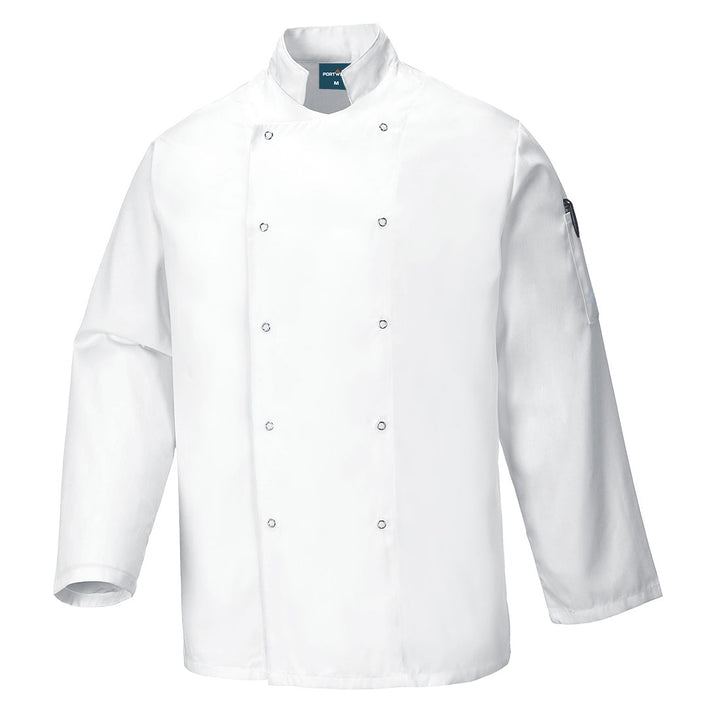 Jacheta Suffolk Chefs L/S - Alb