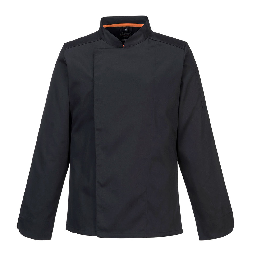 Jacheta cu mânecă lungă Stretch Mesh Air Pro - Negru