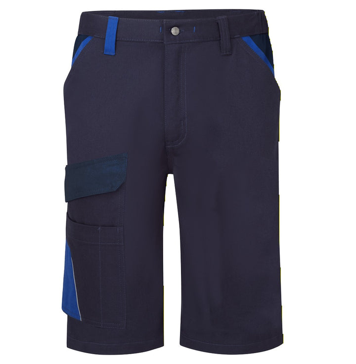 WX1 Pantaloni scurți din bumbac în două tonuri - Bluemarin / Royal