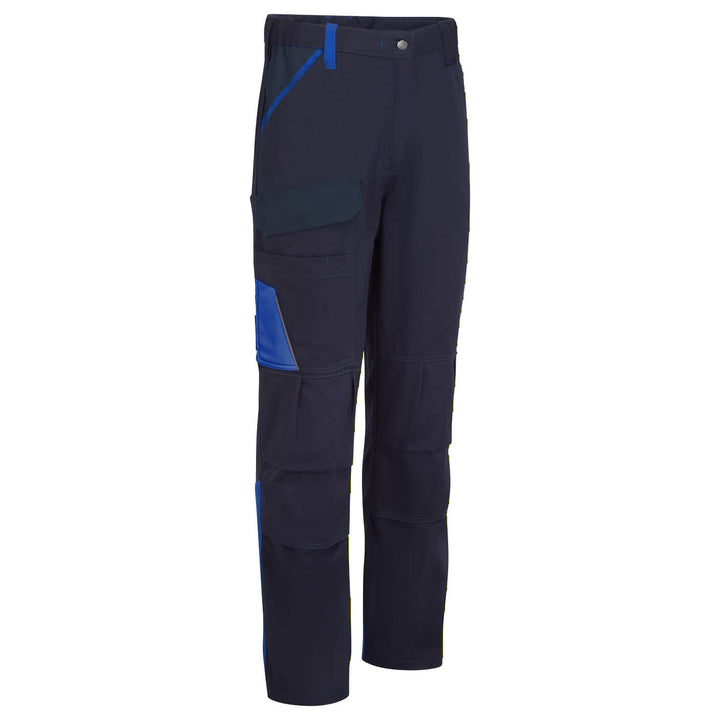Pantaloni de lucru din bumbac ușor WX1 - Bluemarin / Royal