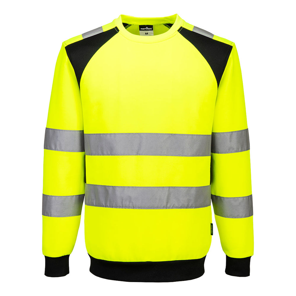 WX2 Pulover Eco Hi-Vis - Galben/Negru