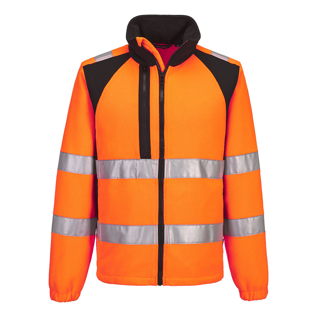 WX2 Jacheta Fleece Eco Hi-Vis - Portocaliu/Negru