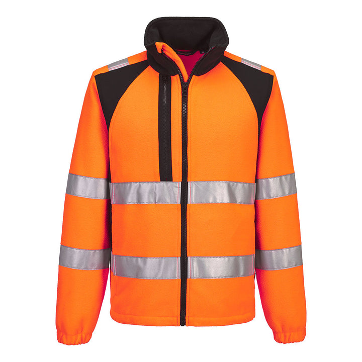 WX2 Jacheta Fleece Eco Hi-Vis - Portocaliu/Negru