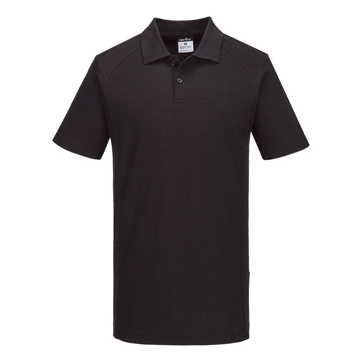 WX2 Tricou Polo S/S - Negru