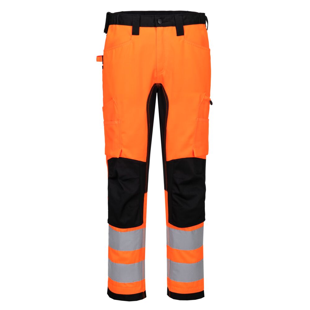WX2 Eco Stretch Trade Trousers - Portocaliu/Negru