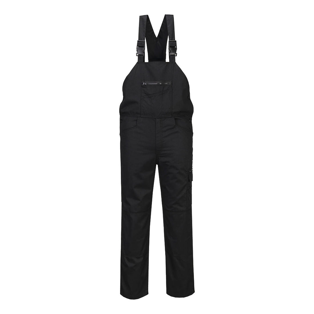 Pantaloni cu pieptar WX2 Eco Stretch - Negru