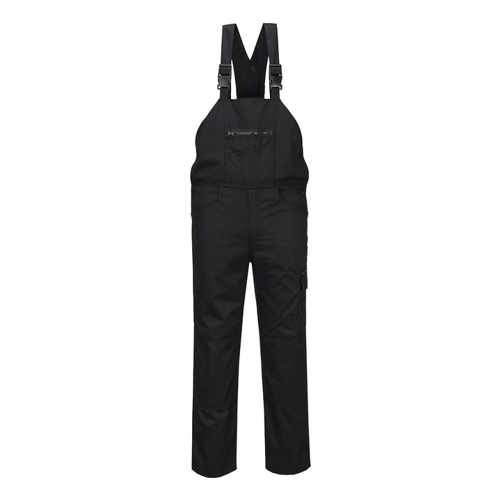 Pantaloni cu pieptar WX2 Eco Stretch - Negru