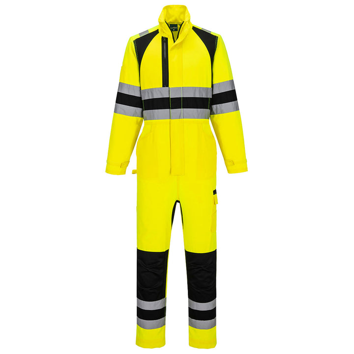 Jacheta Fleece Eco Hi-Vis - Galben/Negru