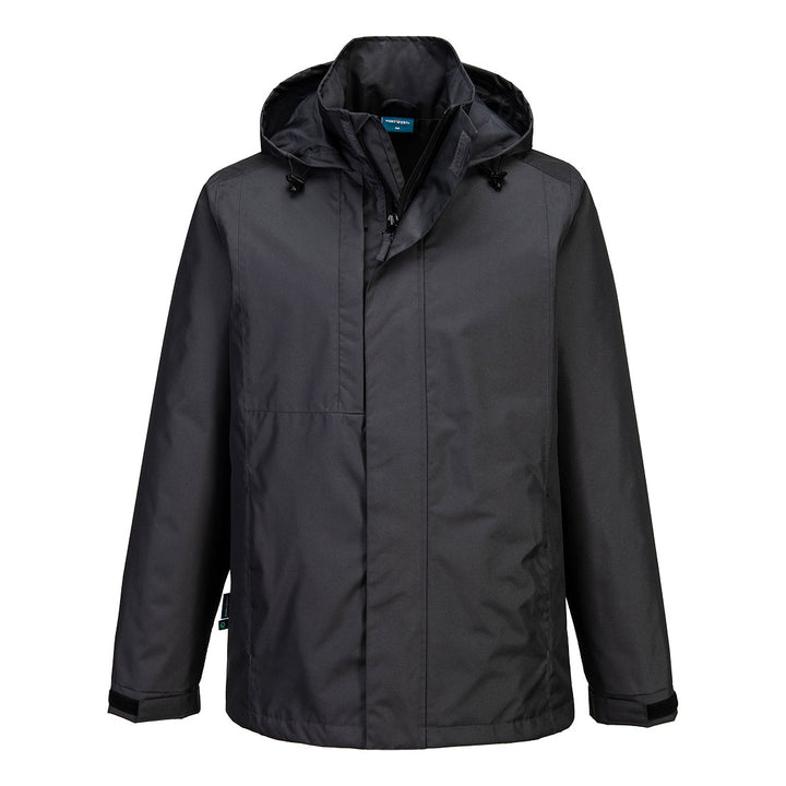 WX2 Jacheta de Ploaie Eco - Gri metalic