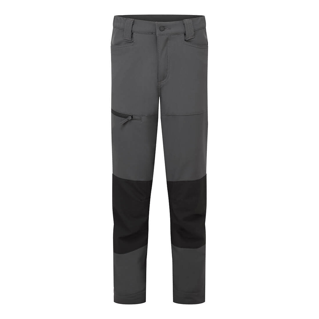 WX2 Pantaloni Femei Stretch Work - Gri metalic