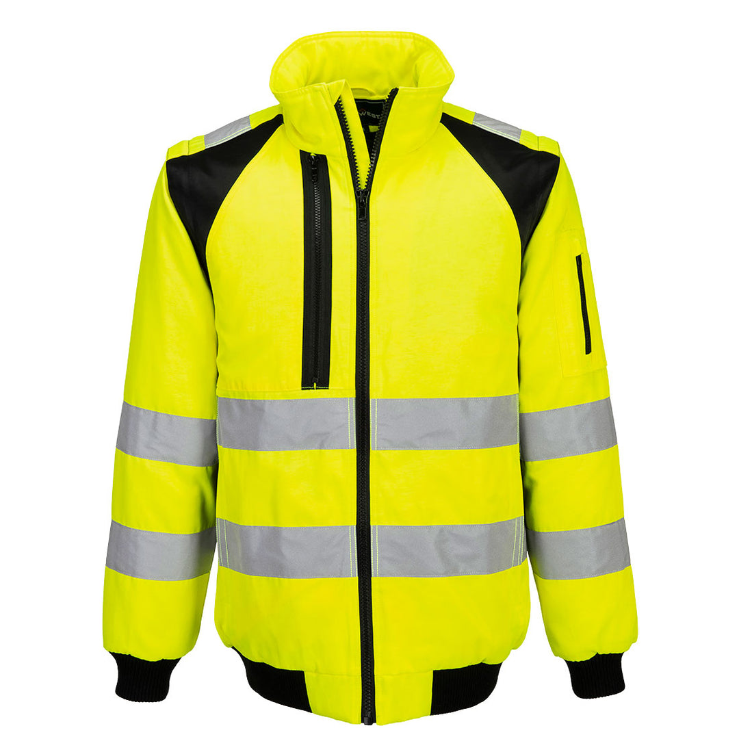 WX2 Jacheta Pilot Hi-Vis 2-in-1 - Galben/Negru